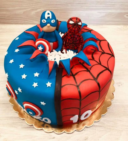 Capitán Amerika so Spidermanom